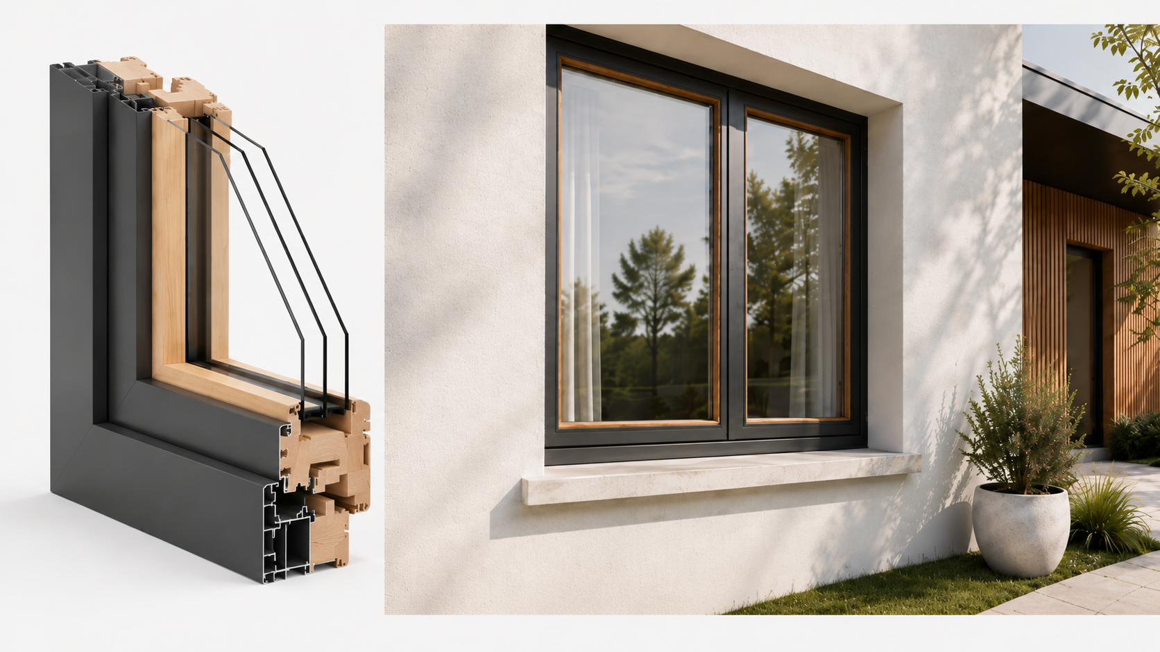 Serramenti in Legno-Alluminio — RB Edilizia Biella