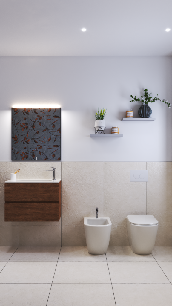 Rendering 3D cucina — RB Edilizia Biella